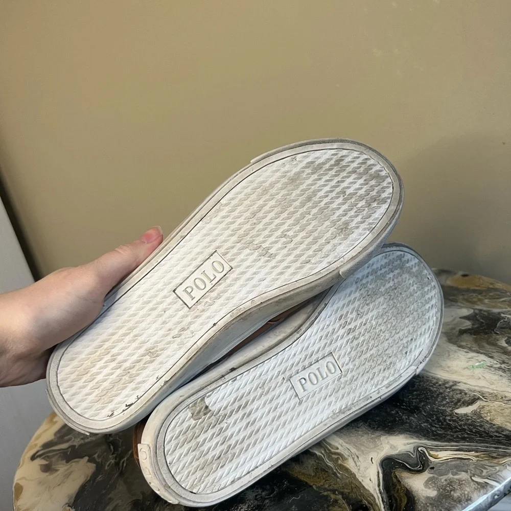 Polo Ralph’s Lauren Big Boys Sayer Casual Sneaker 5